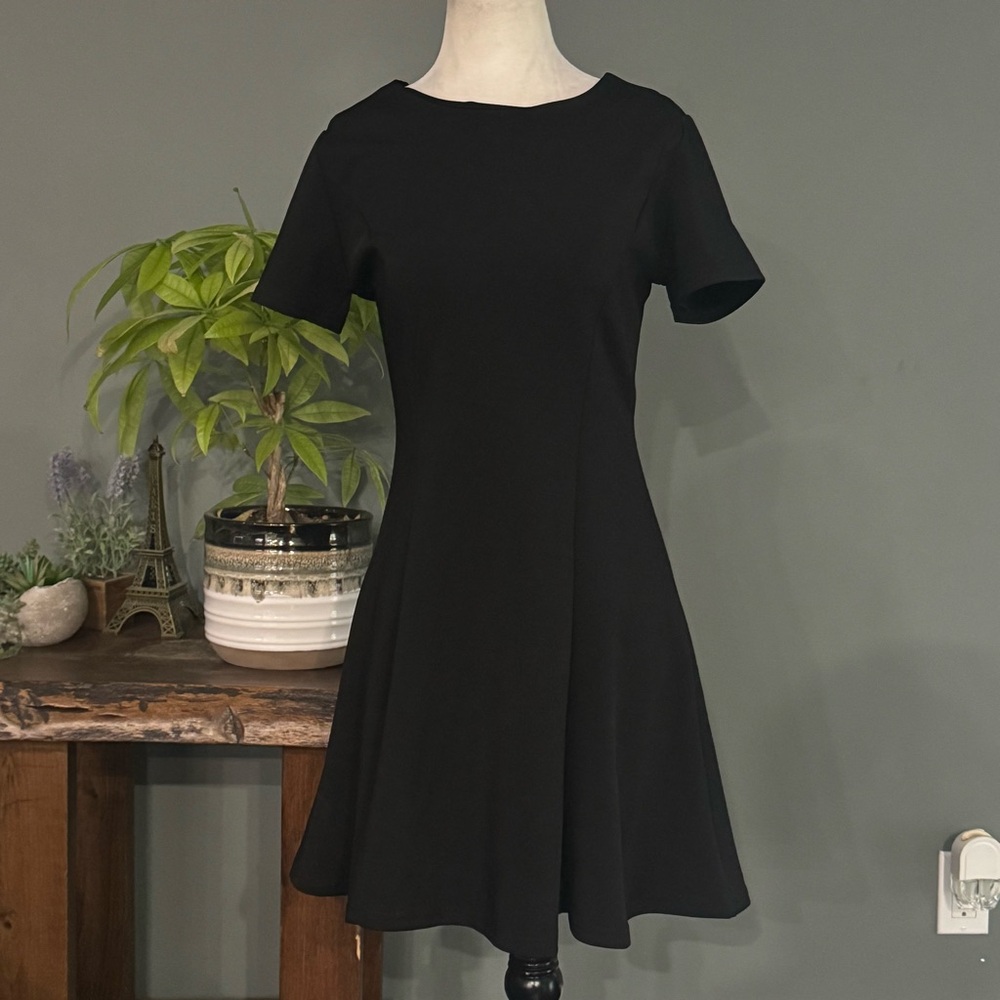 Elegant Black Mini Dress